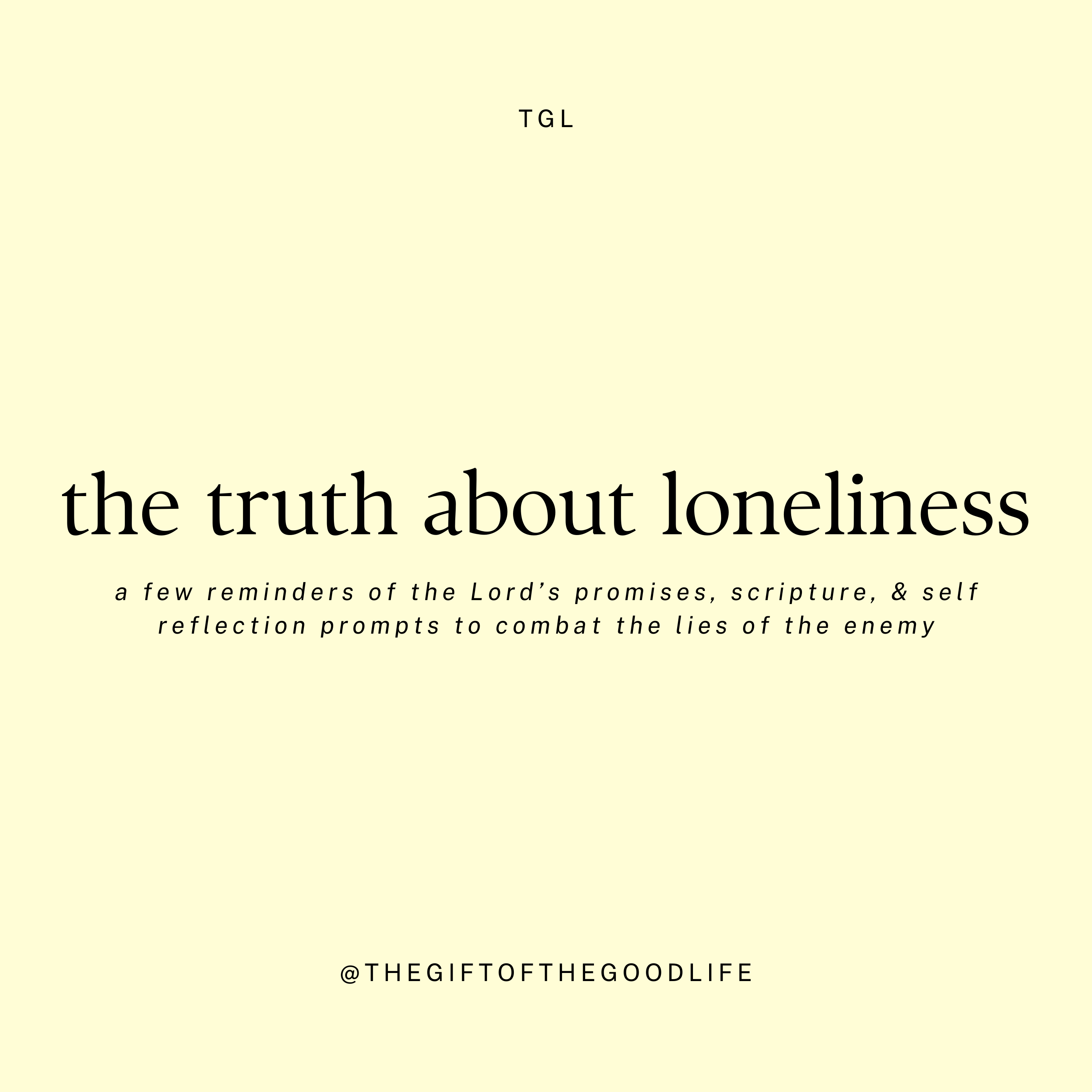Why am I all alone?